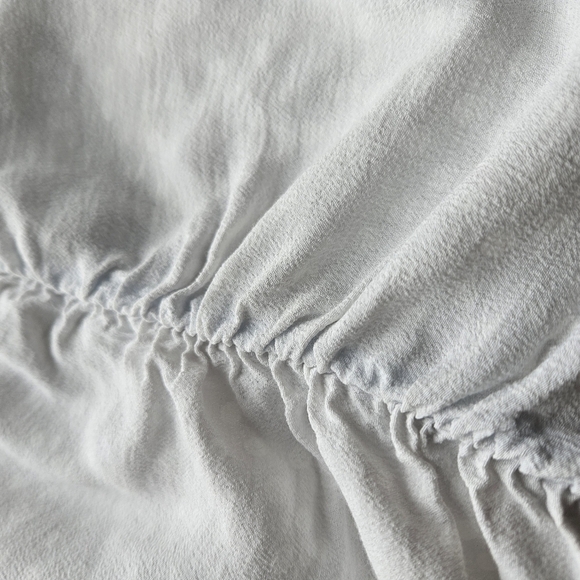 Zara Sz.L White Polka Dot 3/4 Sleeve - Picture 2 of 12